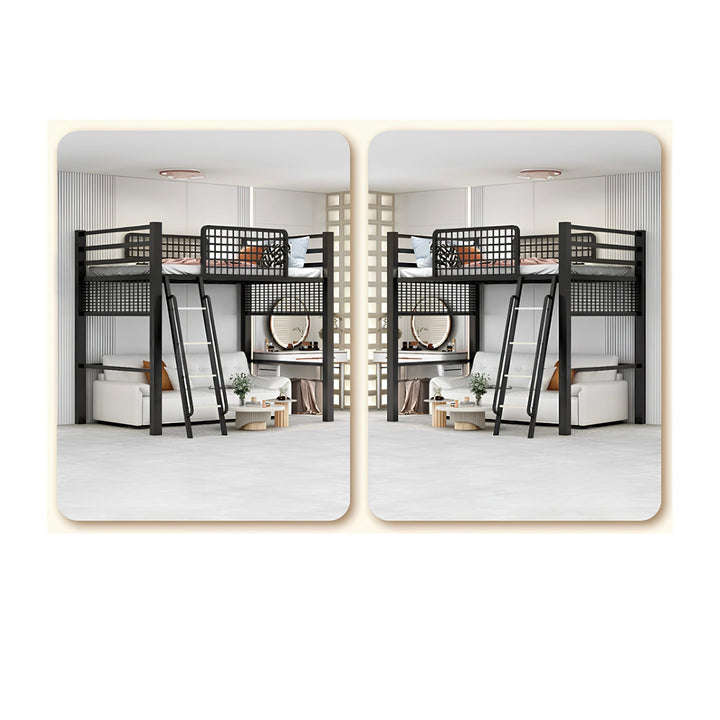 LUXEN Modern Loft Bedframe - Cassa Haus Singapore
