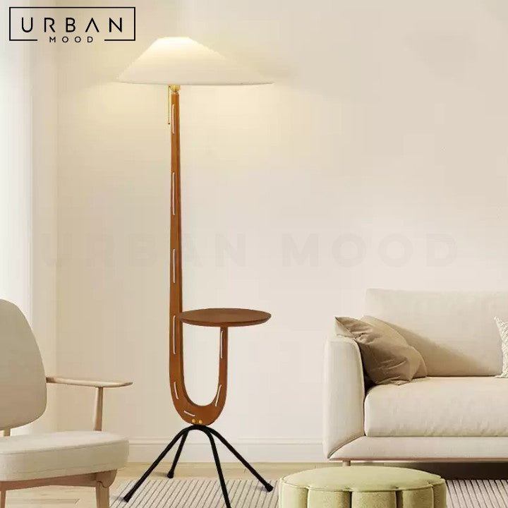 DECILLE Modern Floor Lamp Side Table