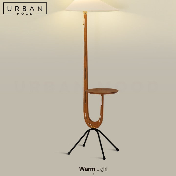 DECILLE Modern Floor Lamp Side Table