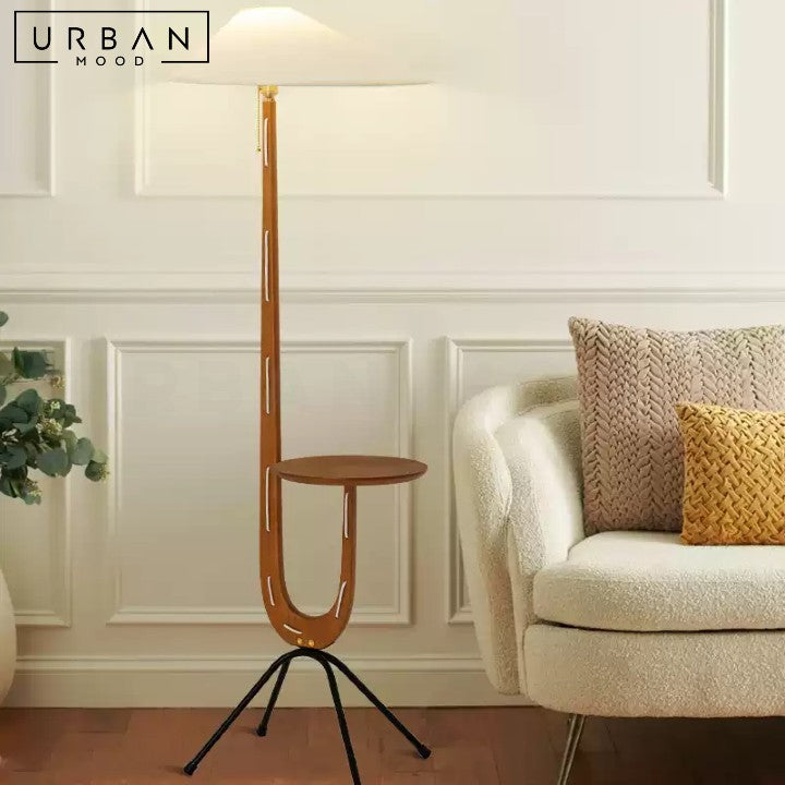 DECILLE Modern Floor Lamp Side Table