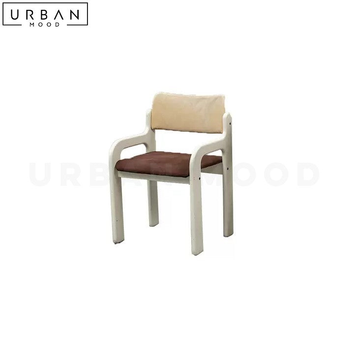 DELFO Japandi Solid Wood Dining Chair