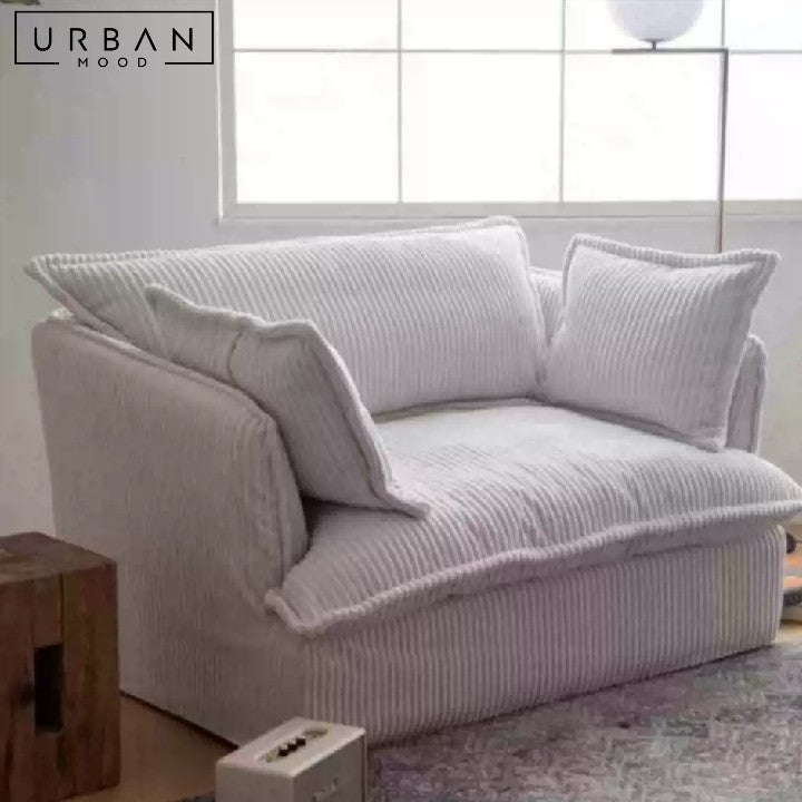 DELMAS Scandinavian Corduroy Sofa