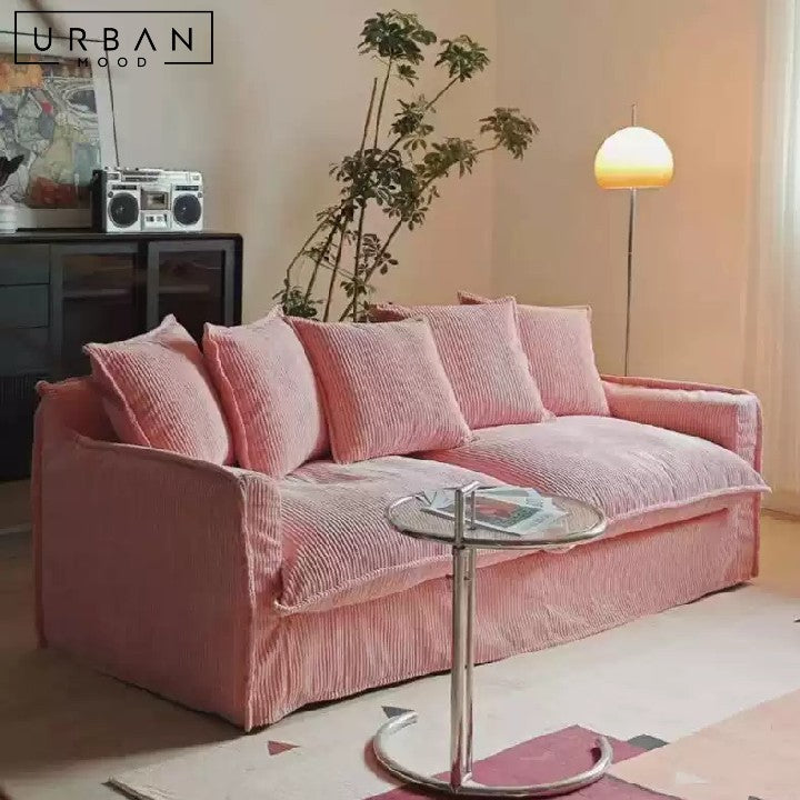 DELMAS Scandinavian Corduroy Sofa