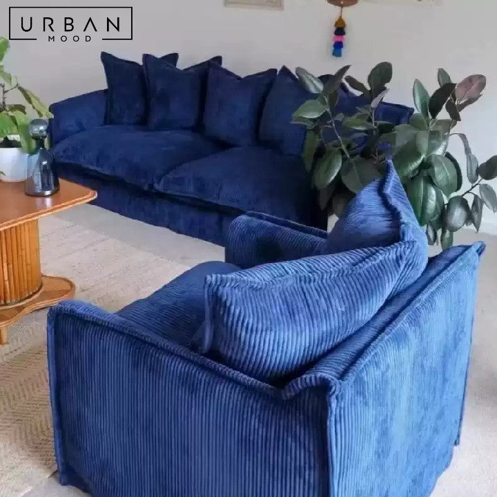 DELMAS Scandinavian Corduroy Sofa