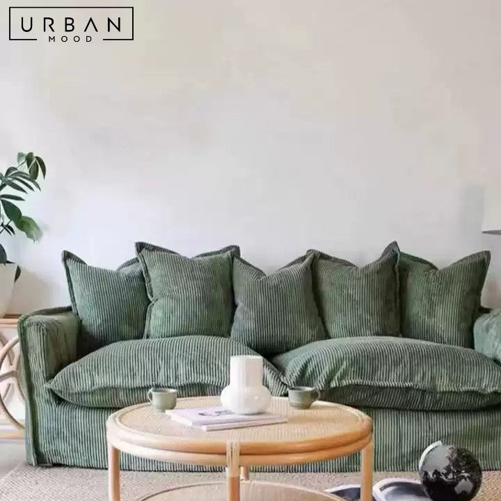 DELMAS Scandinavian Corduroy Sofa