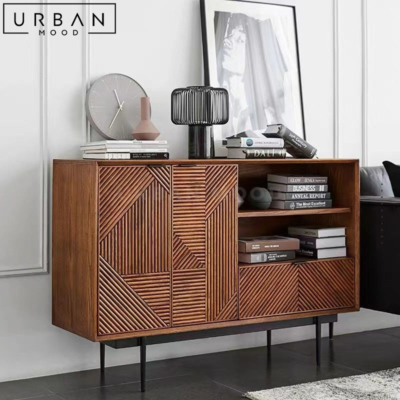 DENISE Modern Solid Wood Sideboard