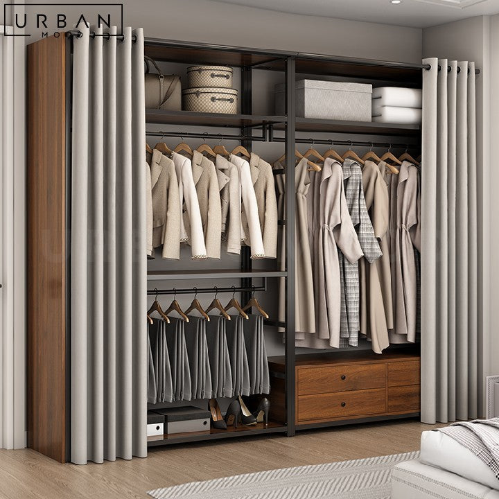 DERDEN Modern Open Concept Wardrobe