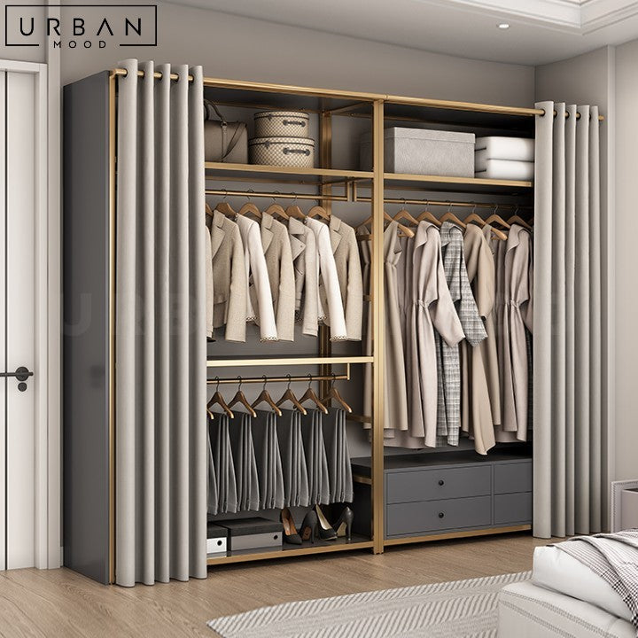 DERDEN Modern Open Concept Wardrobe