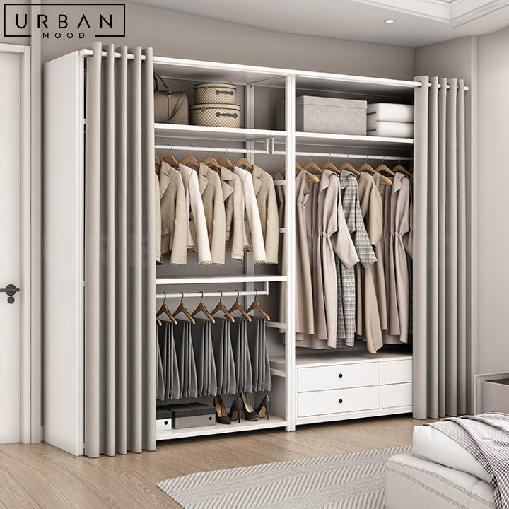 DERDEN Modern Open Concept Wardrobe