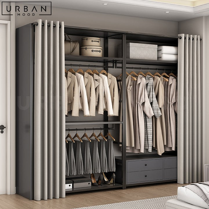 DERDEN Modern Open Concept Wardrobe