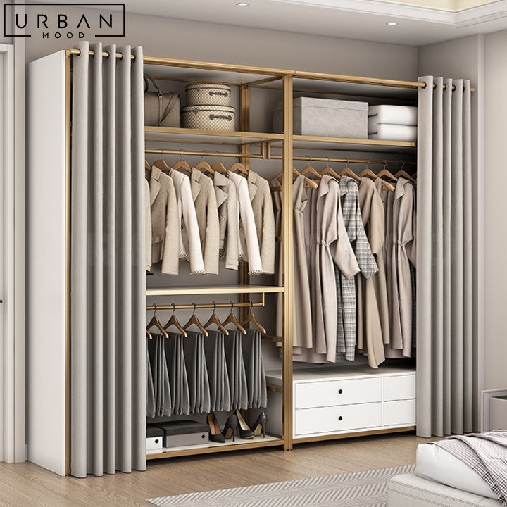 DERDEN Modern Open Concept Wardrobe