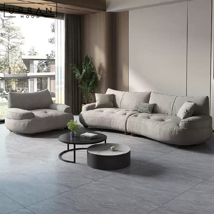 DESANE Modern Leather Sofa