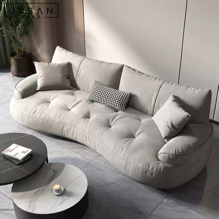 DESANE Modern Leather Sofa