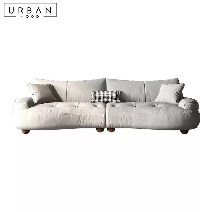 DESANE Modern Leather Sofa