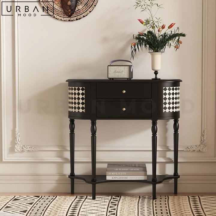DESSIEL French Solid Wood Console Table