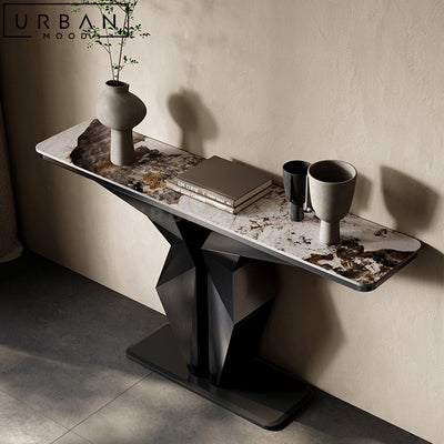 DETE Modern Sintered Stone Console Table