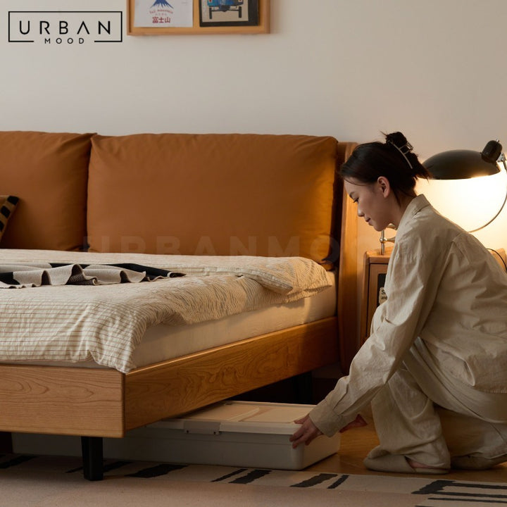 DETTO Modern Solid Wood Bedframe