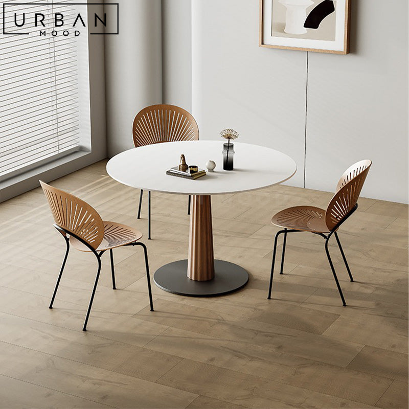 DEVER Modern Sintered Stone Round Dining Table