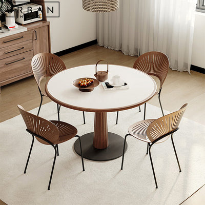 DEVER Modern Sintered Stone Round Dining Table