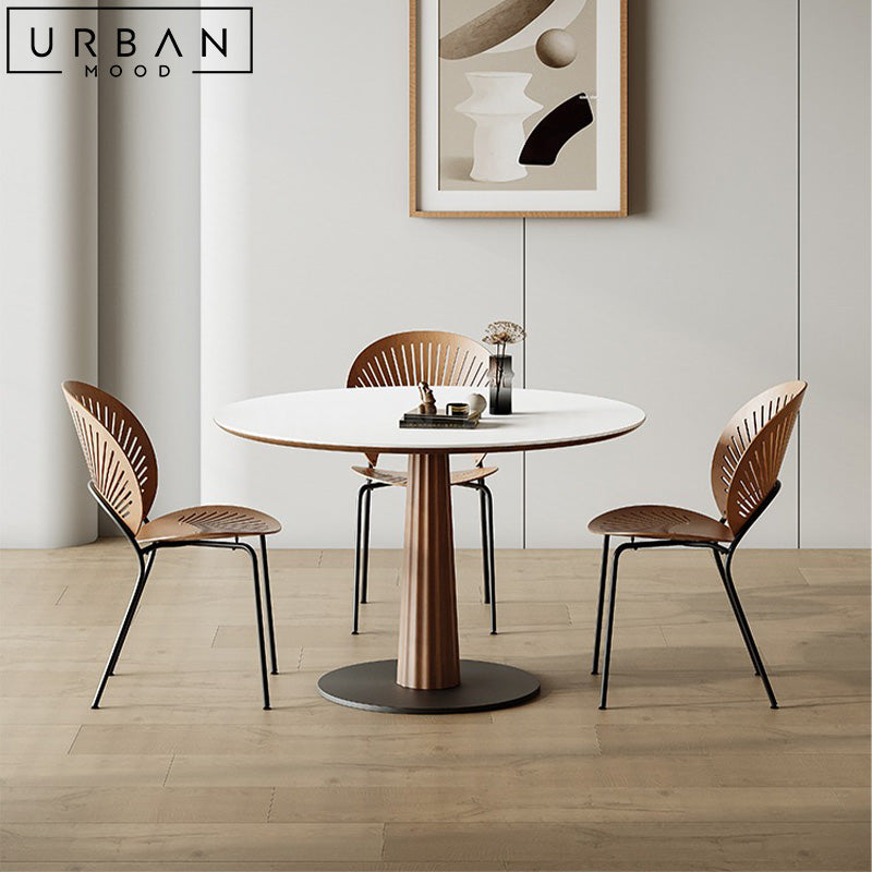 DEVER Modern Sintered Stone Round Dining Table