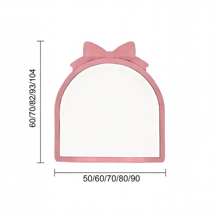 DEVEREUX Modern Pink Wall Mirror - Urban Mood Singapore