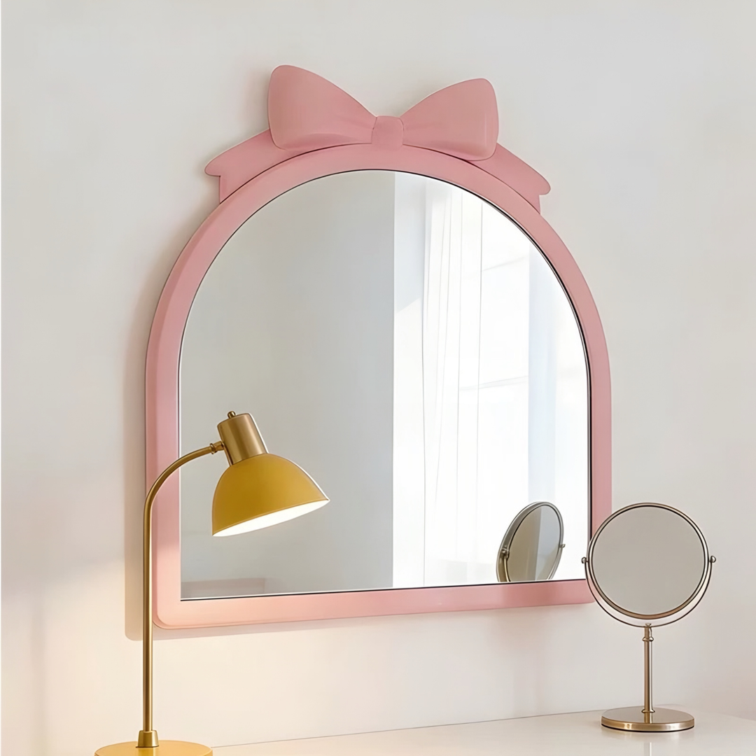 DEVEREUX Modern Pink Wall Mirror - Urban Mood Singapore