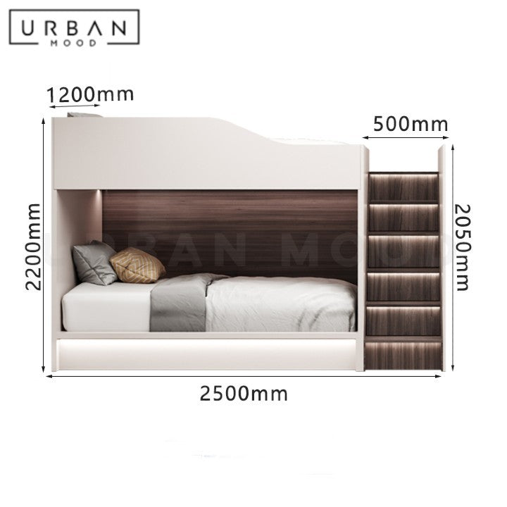 HONDA Modern Double Decker Bedframe
