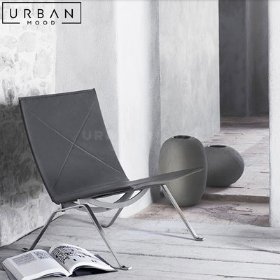 DHRU Modern Leather Leisure Chair