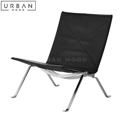 DHRU Modern Leather Leisure Chair