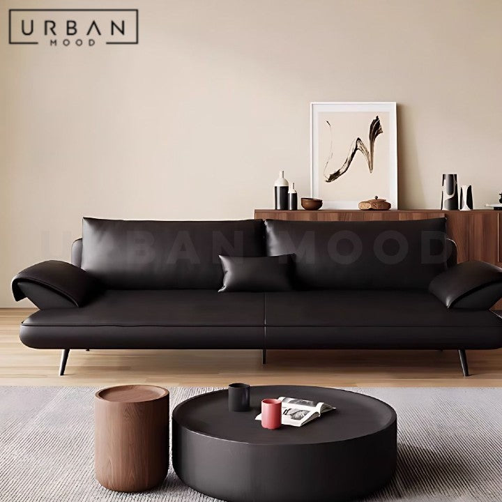 DIAZ Modern Leather Sofa