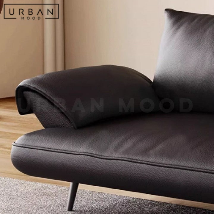 DIAZ Modern Leather Sofa