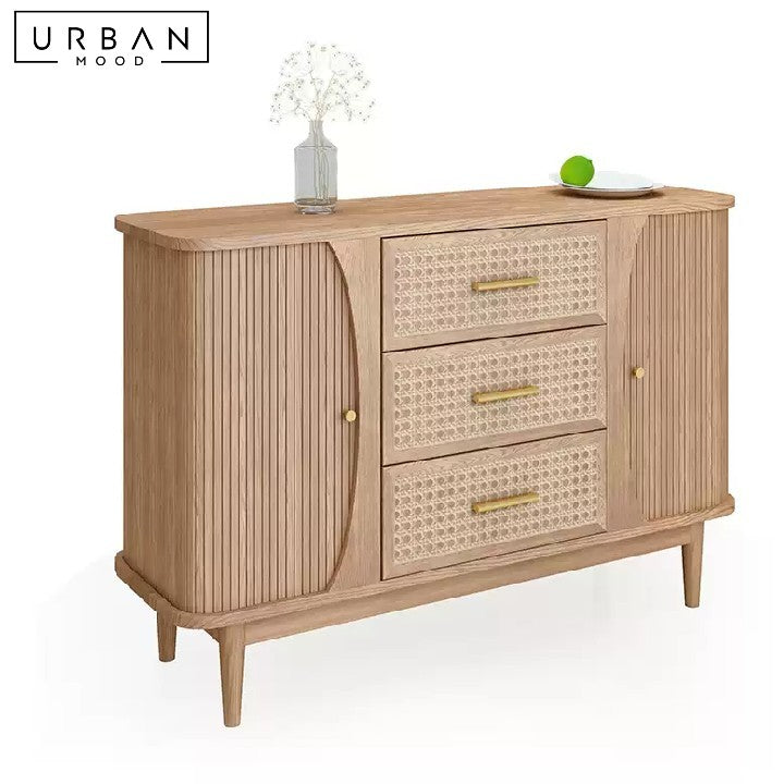 DIDIER Rustic Solid Wood Sideboard