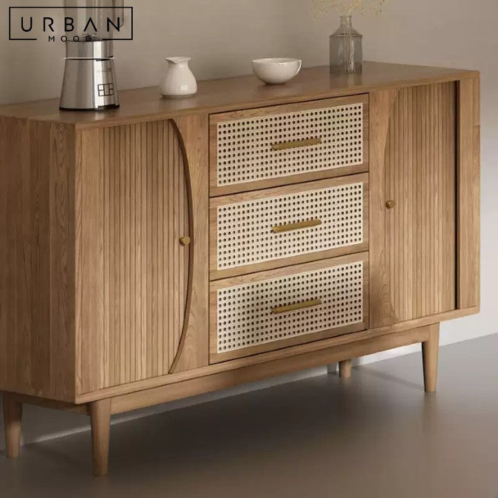 DIDIER Rustic Solid Wood Sideboard