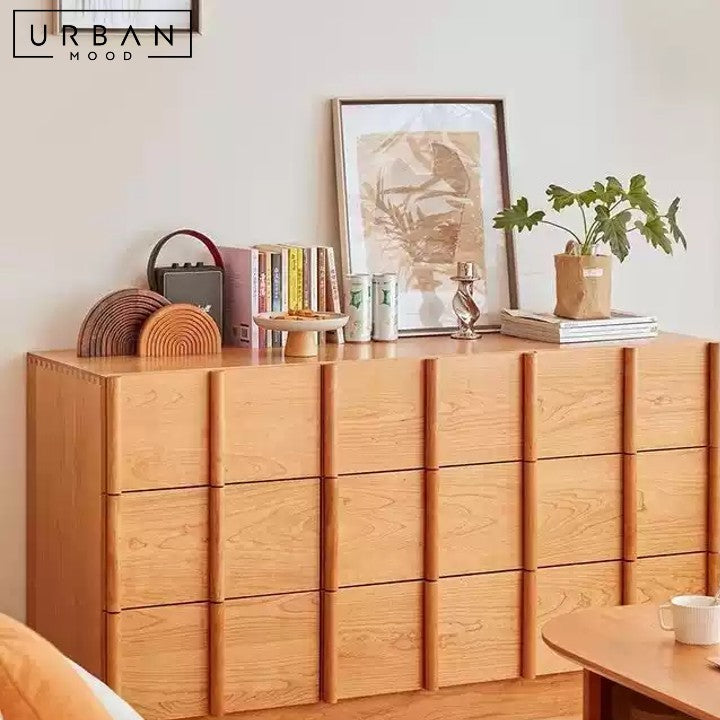 DILAN Modern Solid Wood Chest of Drawers