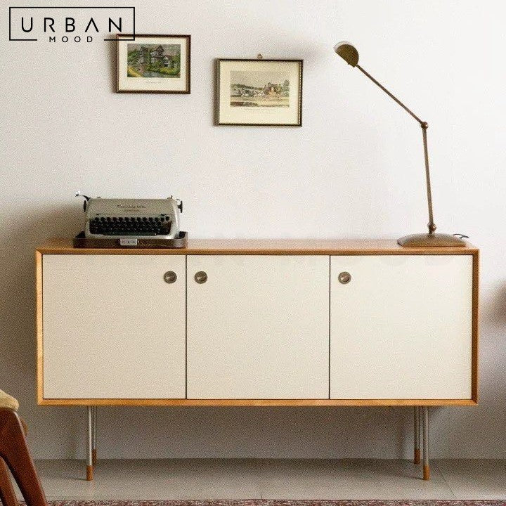 DISSE Scandinavian Solid Wood Sideboard