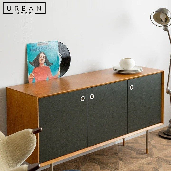 DISSE Scandinavian Solid Wood Sideboard