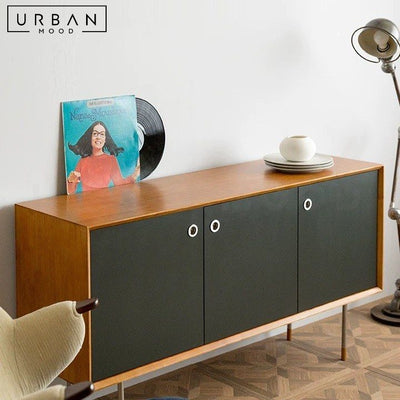 DISSE Scandinavian Solid Wood Sideboard