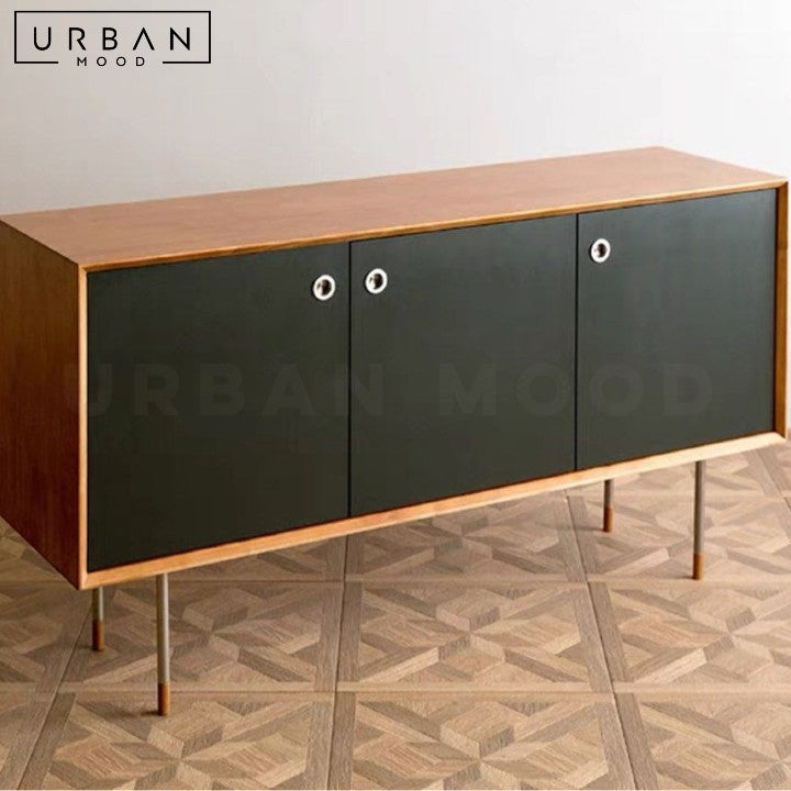 DISSE Scandinavian Solid Wood Sideboard