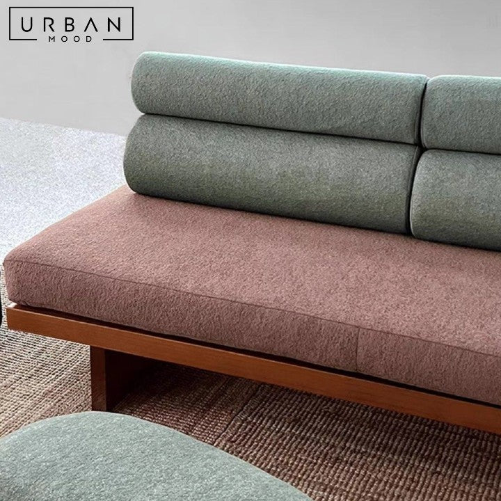 DITTE Modern Fabric Sofa