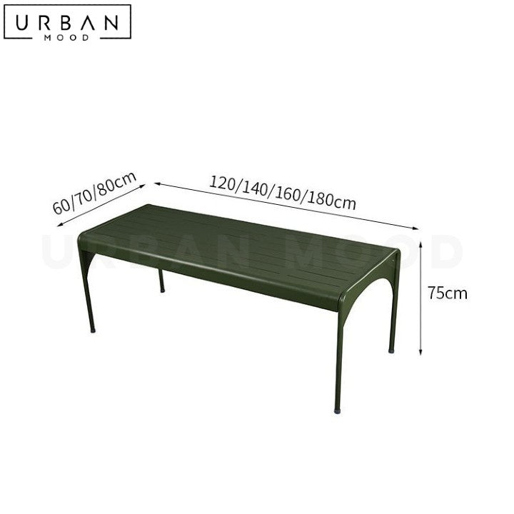 DODD Modern Outdoor Table and Chair