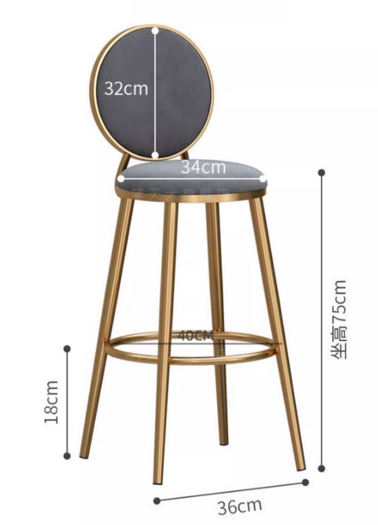 DOLLYS Modern Bar Stool