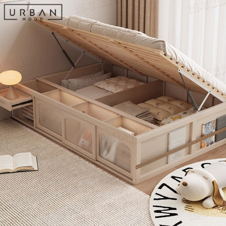 DOORN Modern Children's Storage Bedframe