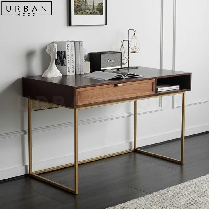 DORAL Modern Solid Wood Study Table