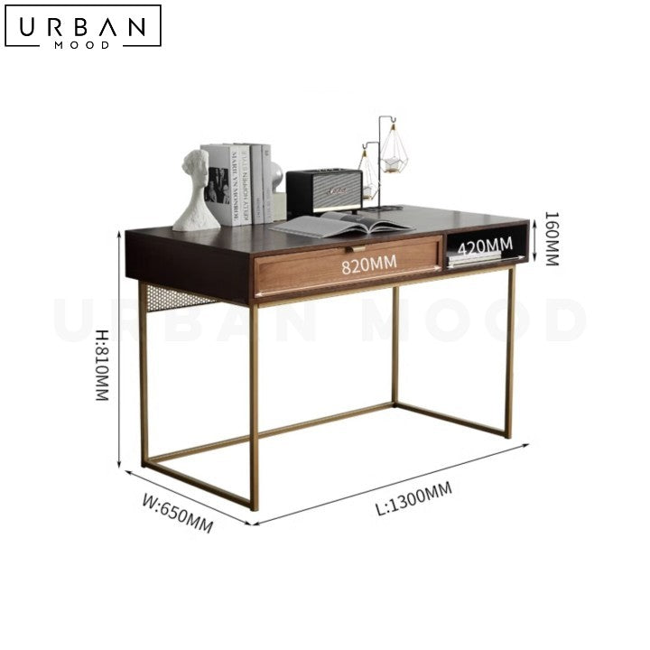 DORAL Modern Solid Wood Study Table