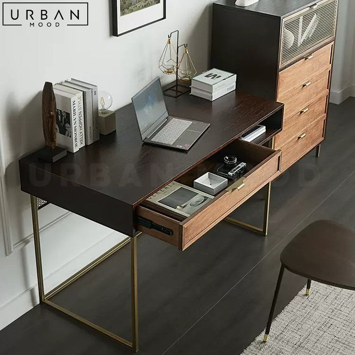 DORAL Modern Solid Wood Study Table