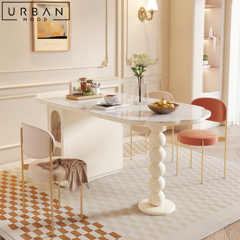 DORFF Modern Extendable Sintered Stone Dining Table