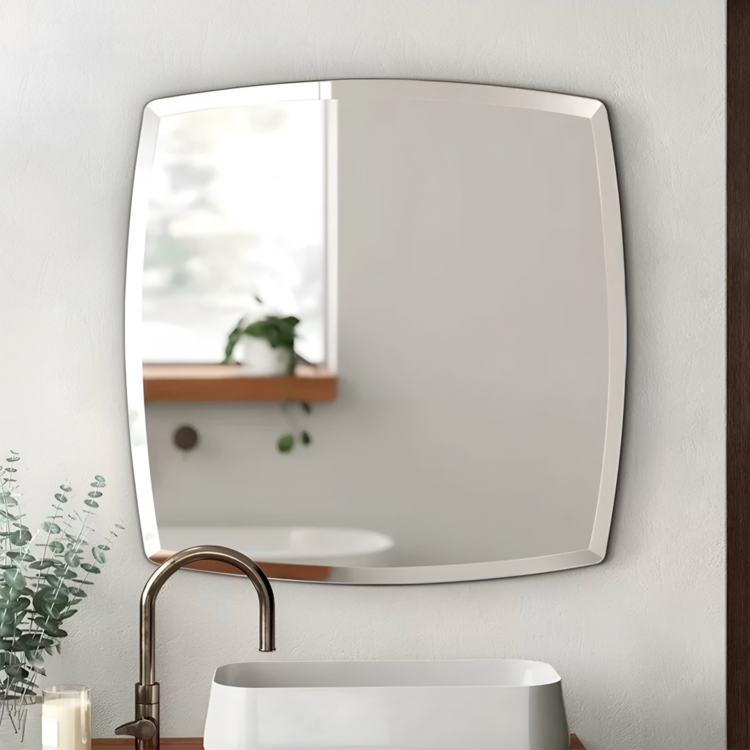 DORVIK Modern Square Wall Mirror - Urban Mood Singapore