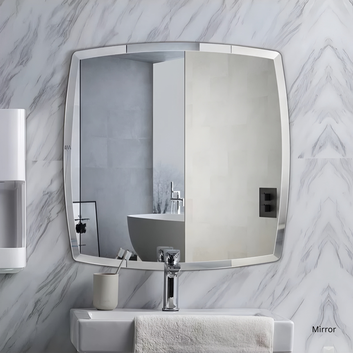 DORVIK Modern Square Wall Mirror - Urban Mood Singapore