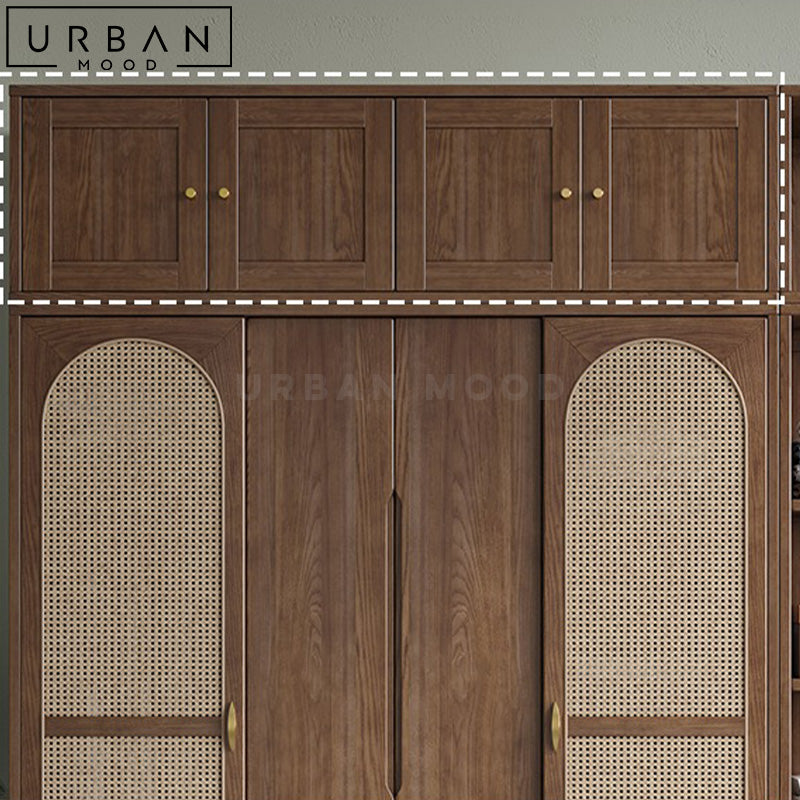 DOTA Modern Rattan Wardrobe