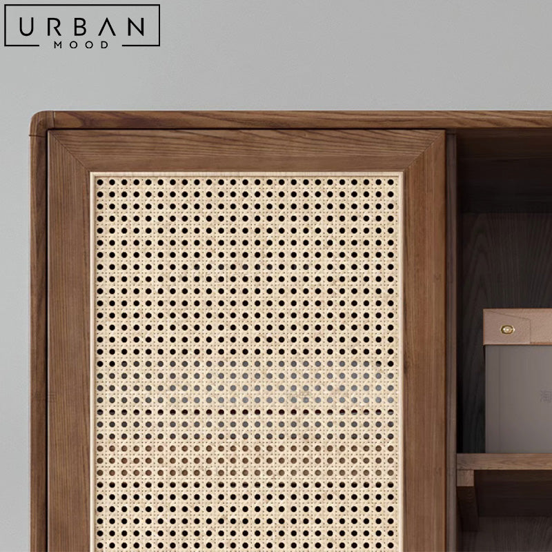 DOTA Modern Rattan Wardrobe